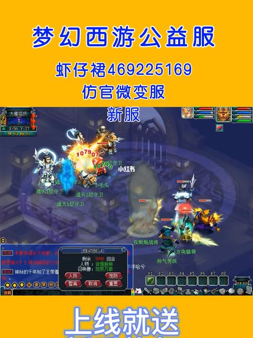 梦幻西游公益服，开启虚拟世界的新篇章
