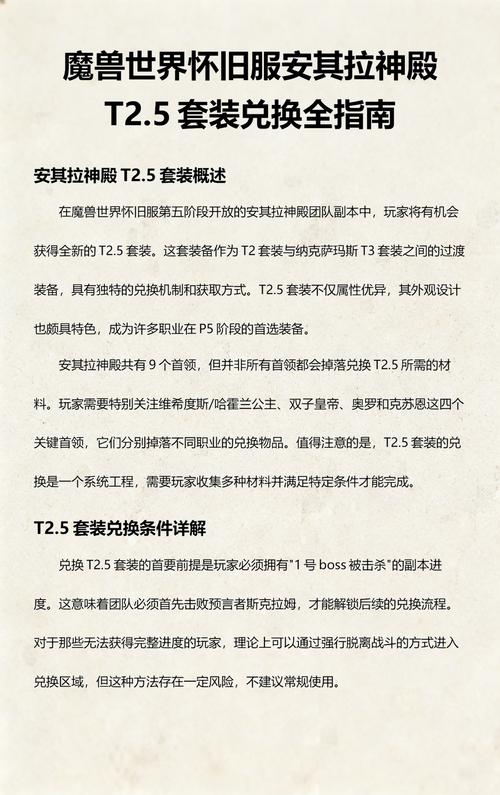 2024年魔兽世界怀旧服配置指南