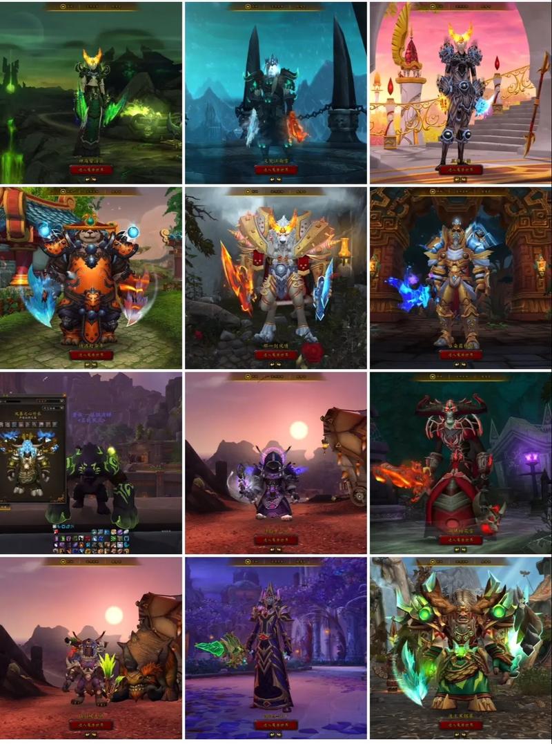 魔兽世界私服职业深度解析