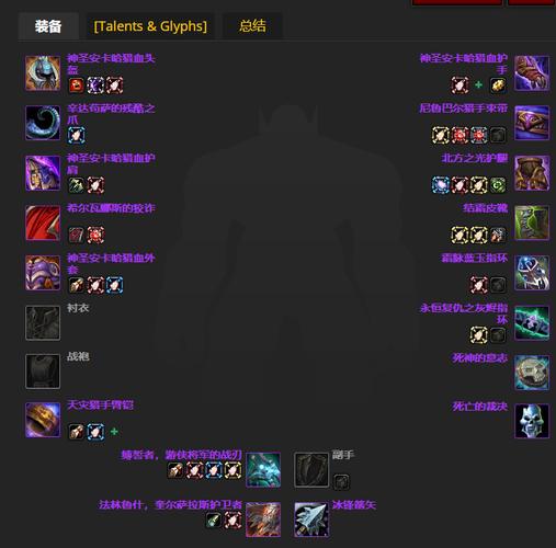 魔兽世界335公益服猎人装备指南