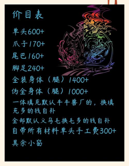魔兽私服费用解析