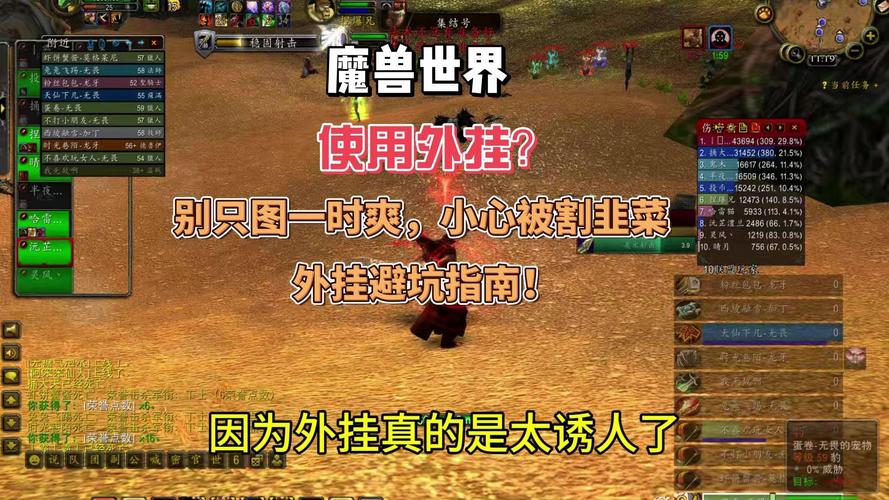 魔兽世界私服外挂风险与防范指南